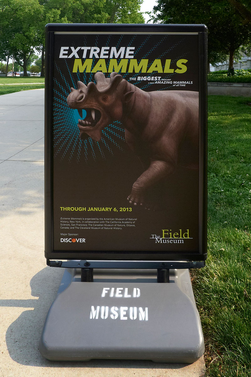 Field Museum Outdoor Signage