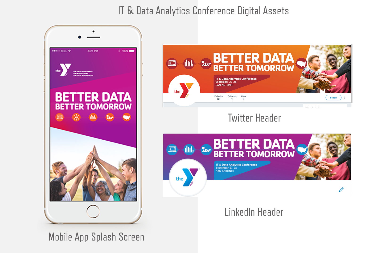 Conference Mobile app splash screen